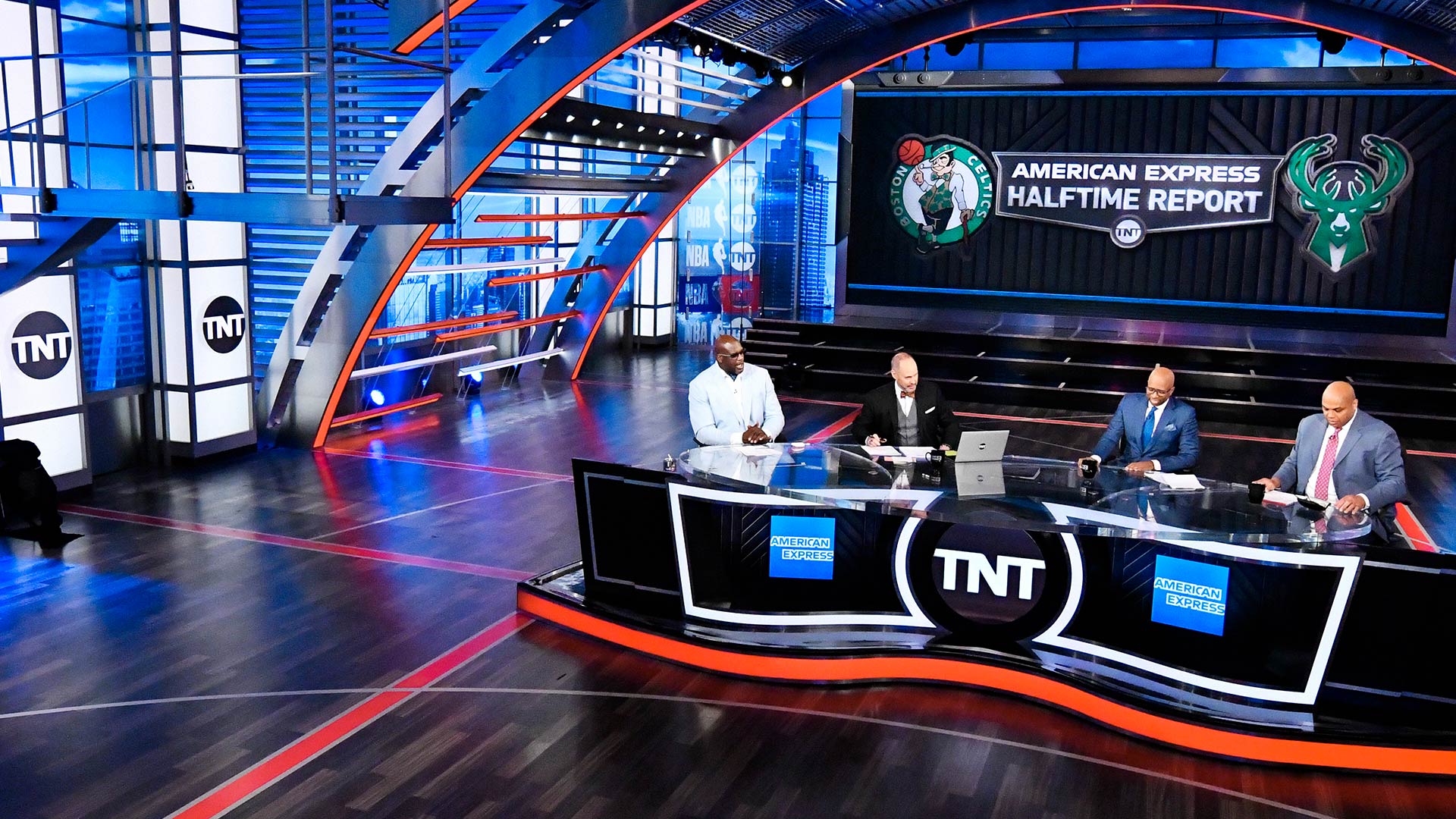 NBA on TNT crew background