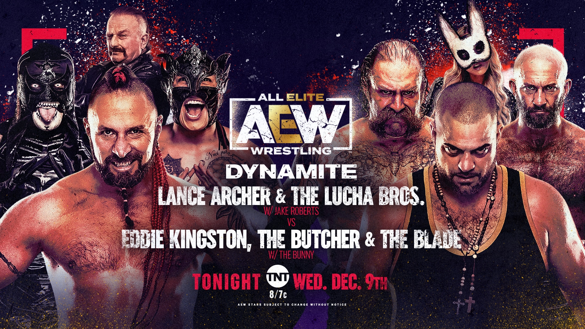 Lance Archer & Lucha Bros vs Eddie & Butcher and Blade