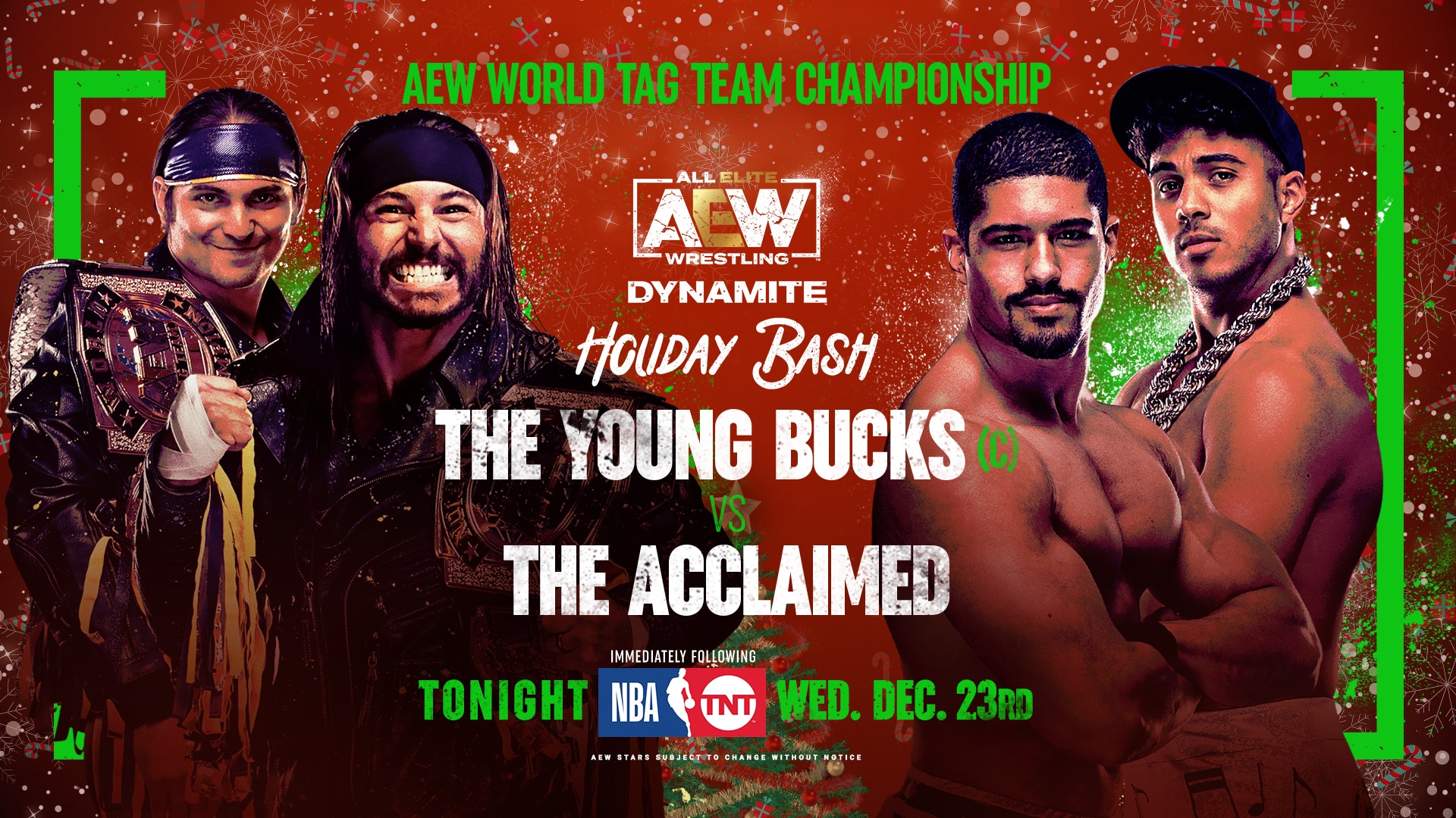 The Young Bucks vs The Acclaimed