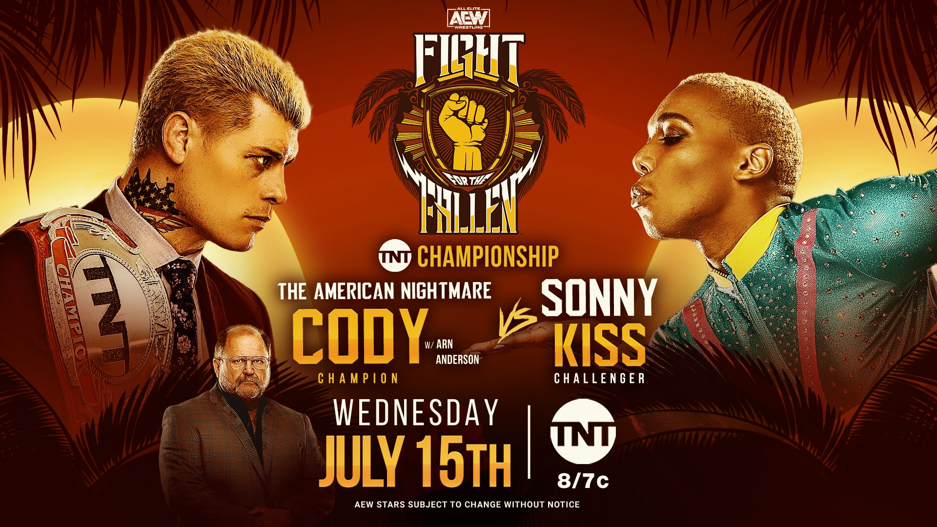 Cody vs Sonny Kiss