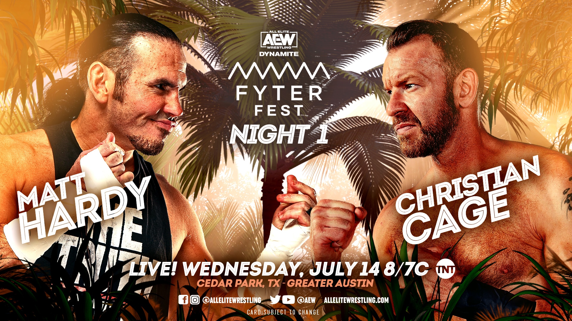 Matt Hardy vs Christian Cage