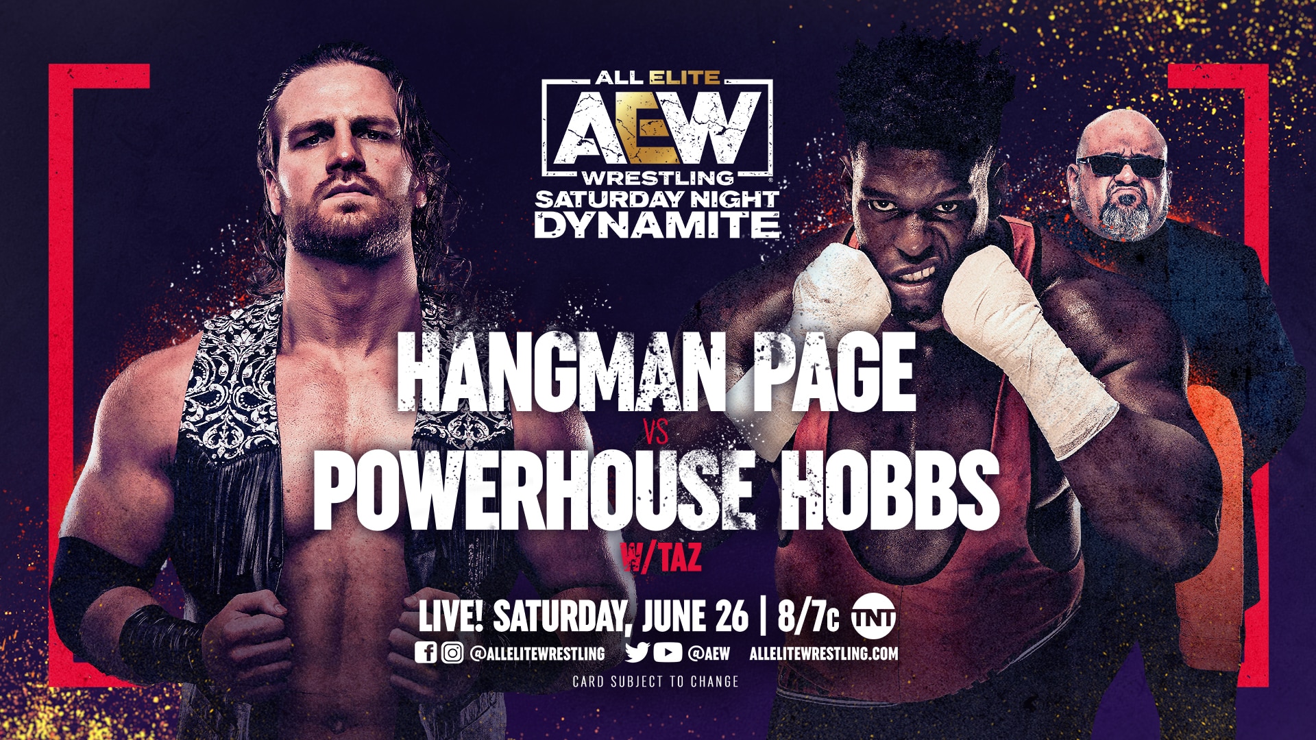 Hangman Page vs Powerhouse Hobbs