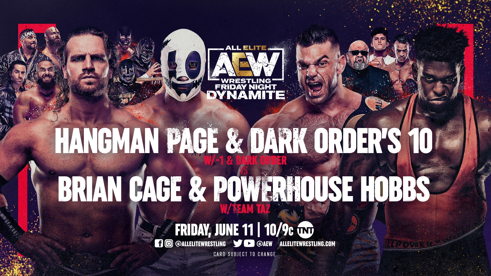 HANGMAN and 10 vs Brian Cage and Will Hobbs