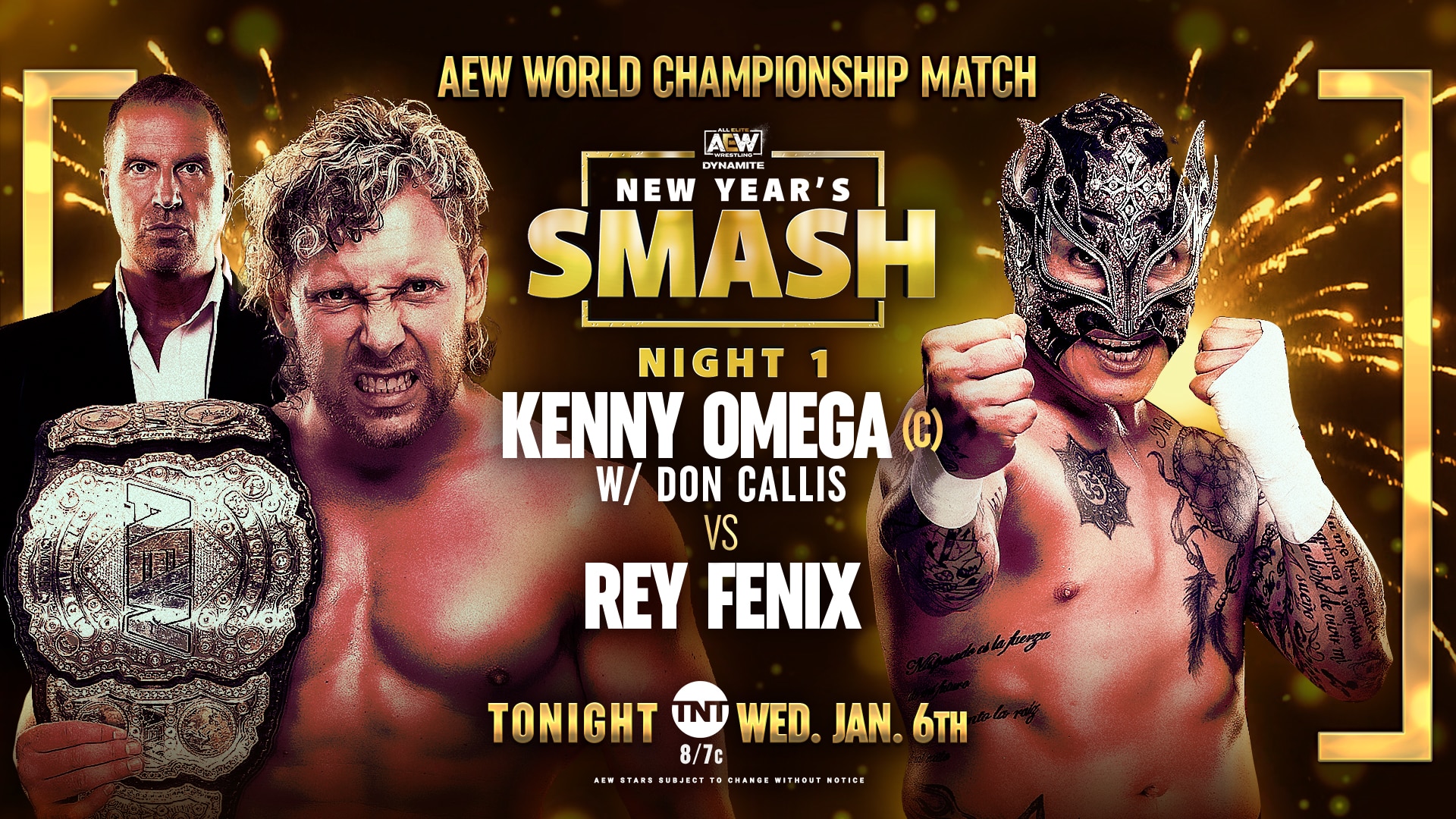 Kenny Omega vs Rey Fenix