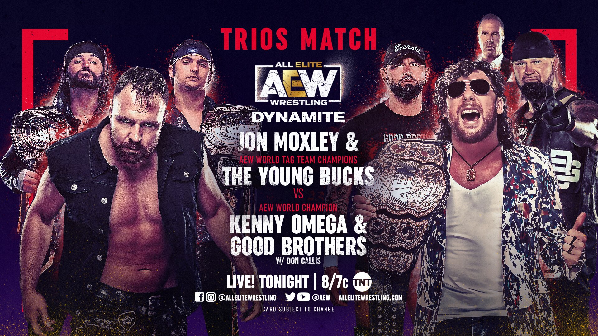 Moxley & Young Bucks vs Kenny Omega & Good Brothers