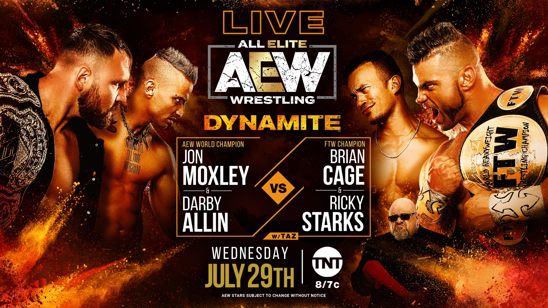 Darby & Moxley vs Starks & Cage