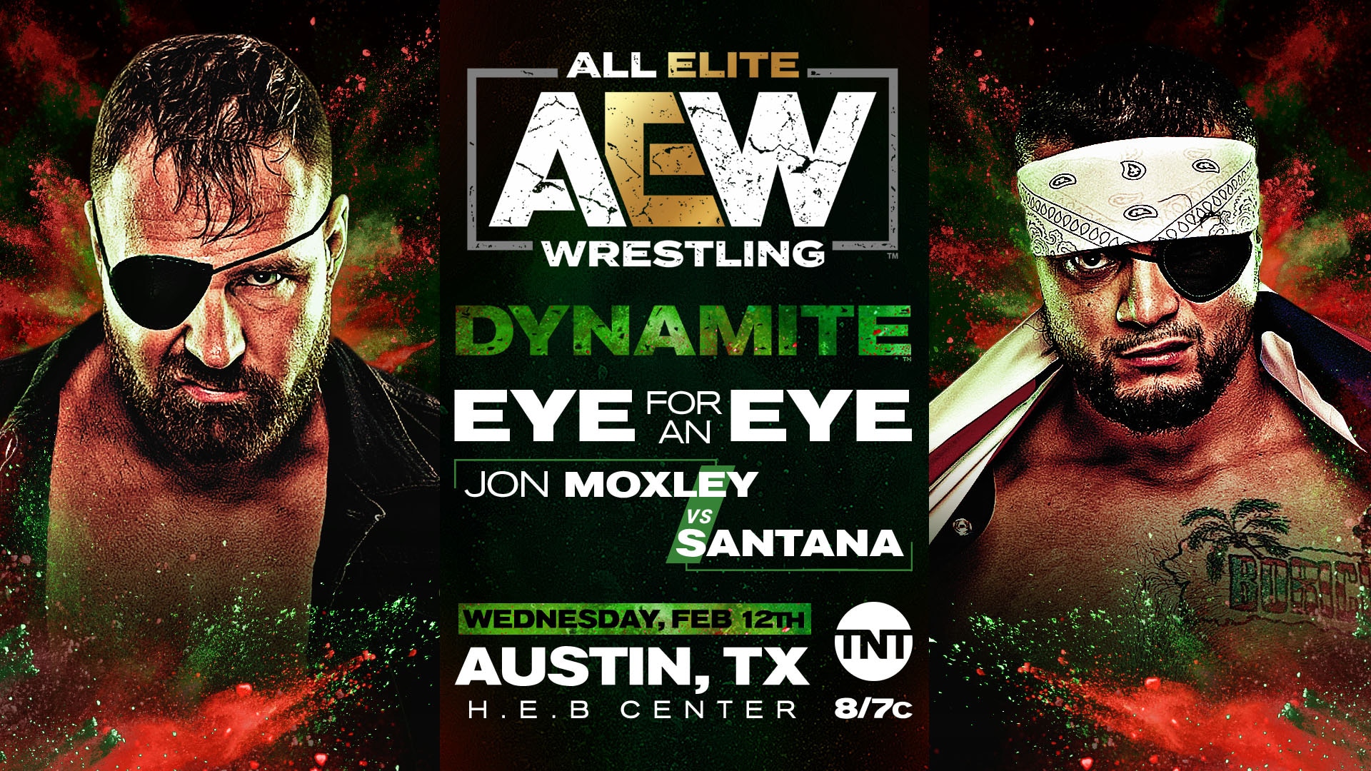 eye for an eye match between Moxley and Santana