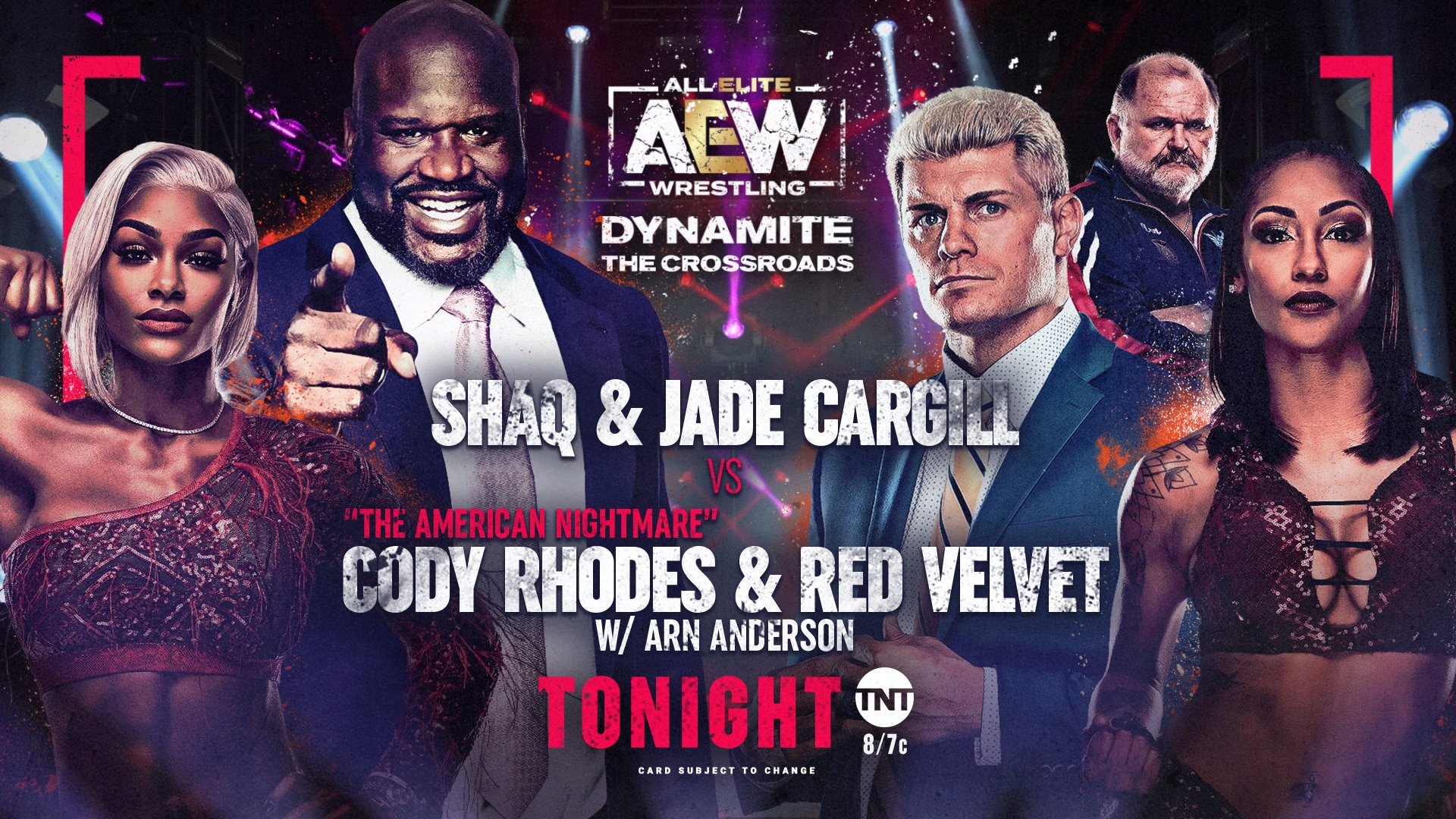 Shaq and Jade vs Cody & Red Velvet
