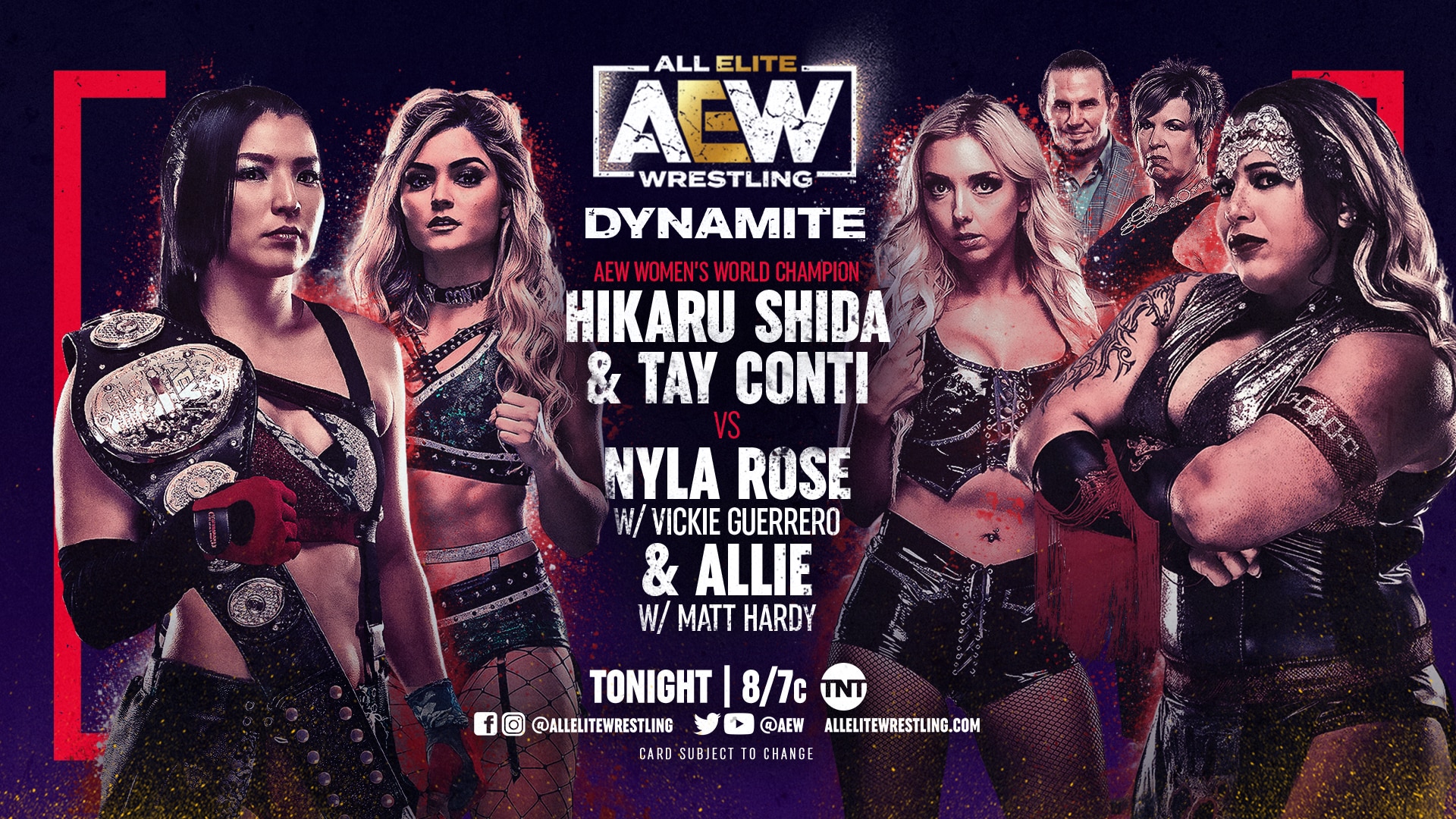 Hikaru Shida & Tay Conti vs Nyla Rose & Allie