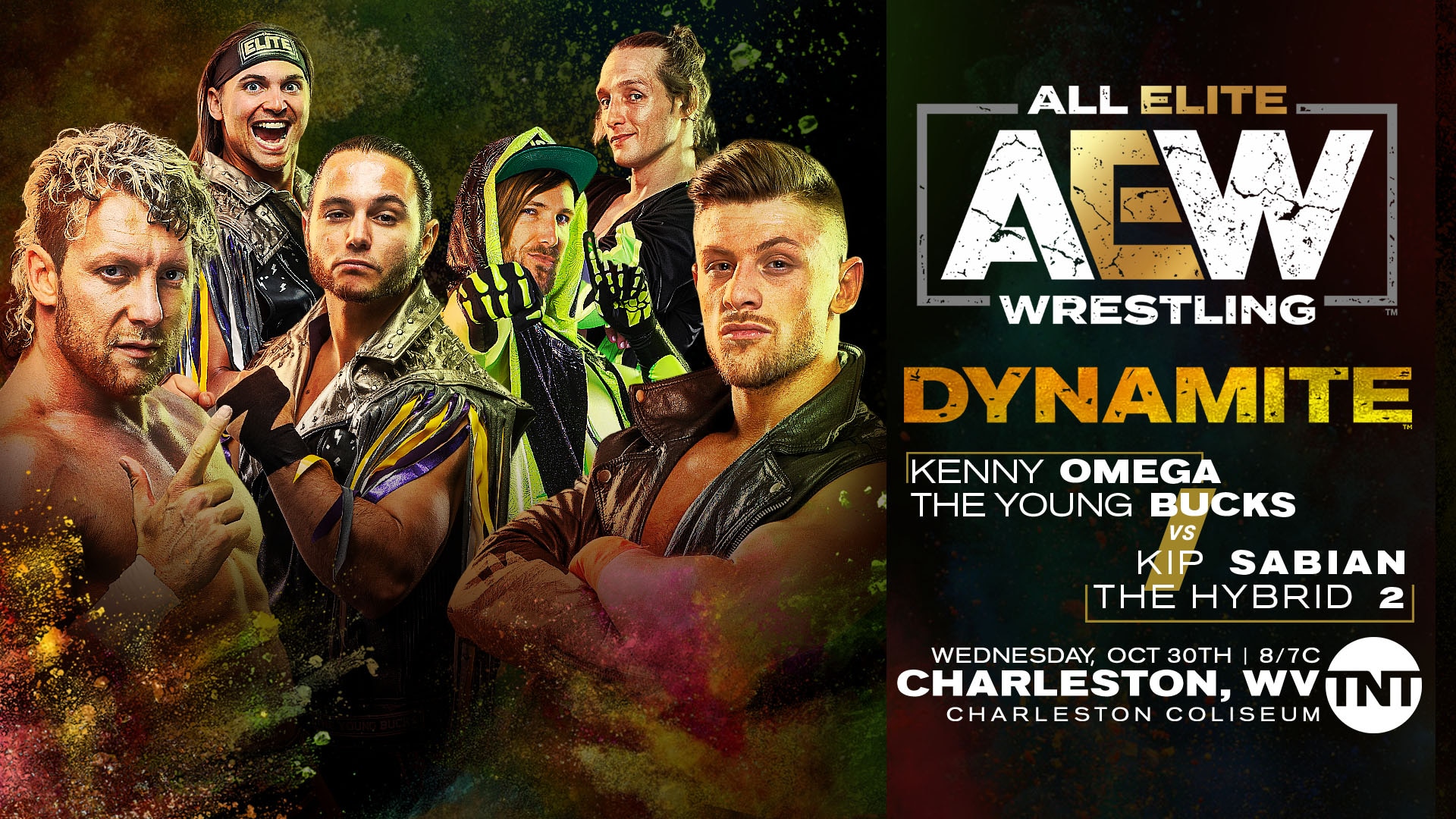 Dynamite heads to Charleston, WV October 30th