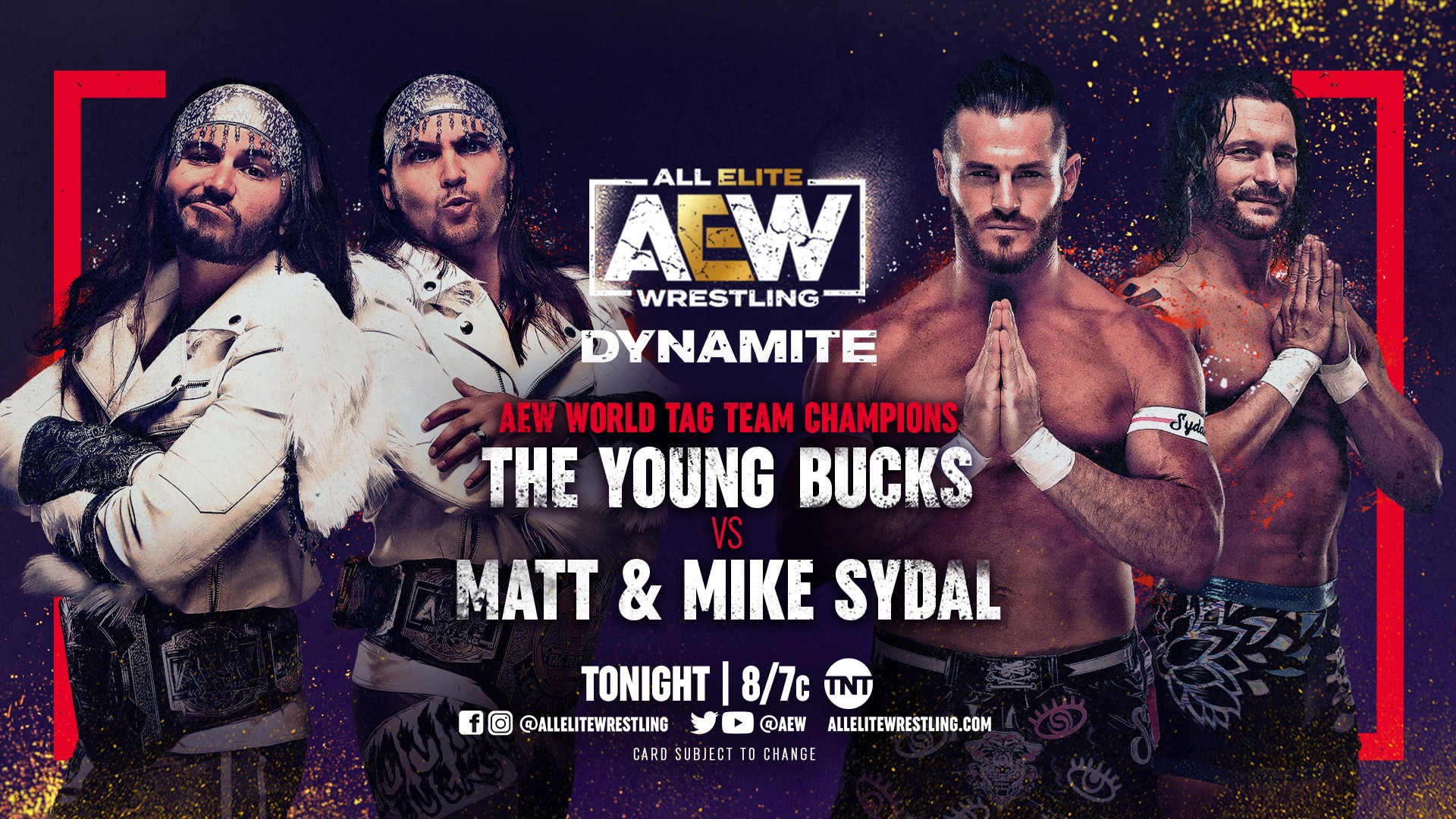 The Young Bucks vs The Sydal Brothers